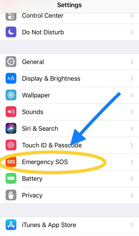 How to Easily Disable SOS on Your iPhone 4 How to Easily Disable SOS on Your iPhone 3