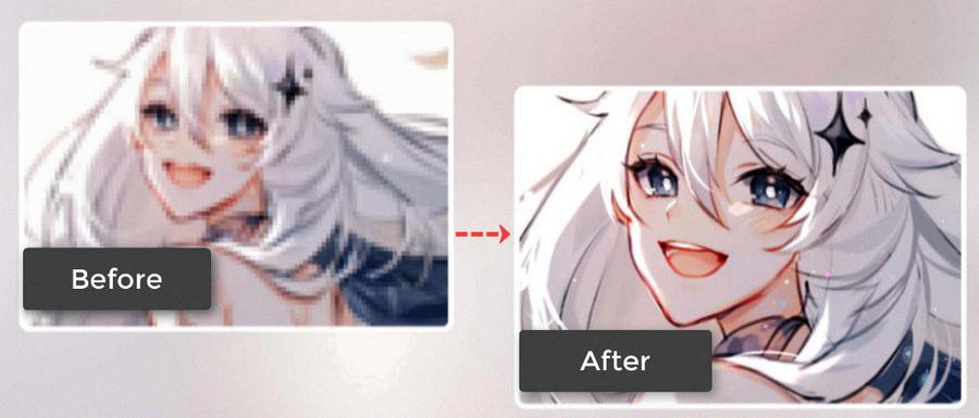 unpixelate image