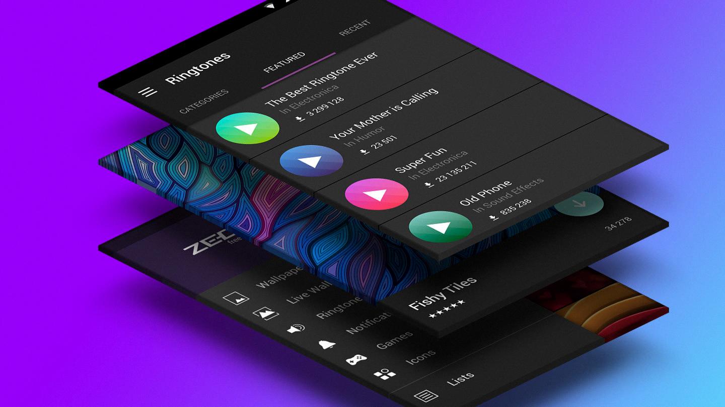 zedge ringtone app