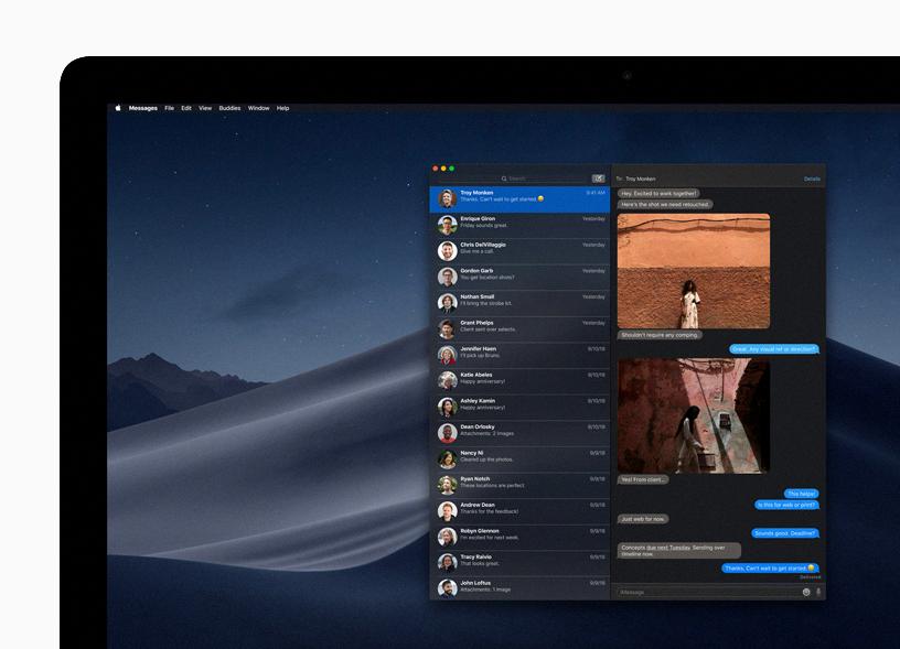 2009 imac mojave