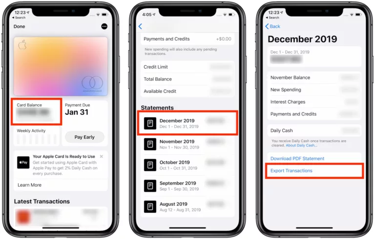 How To View Apple Card Statement 15
