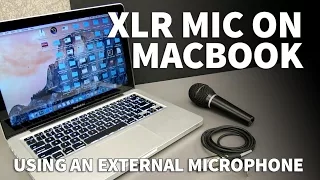 How to Connect XLR Microphone to Your iMac 13