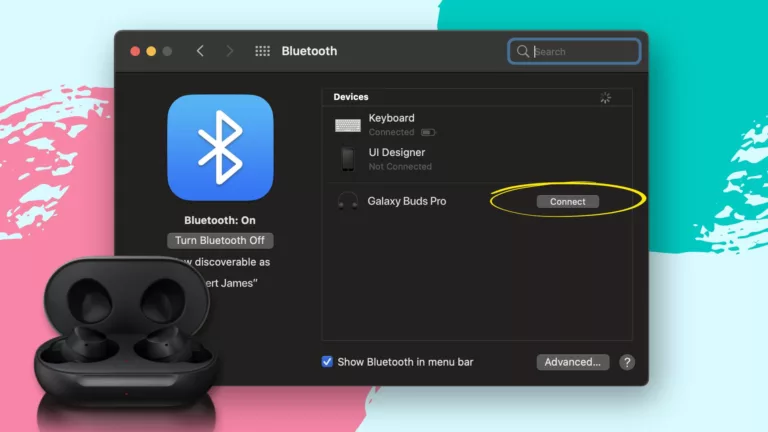 How to Connect Your Galaxy Buds Plus to Your MacBook 15