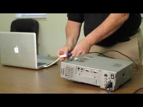 How to Connect your Macbook Pro to Projector 2 How to Connect your Macbook Pro to Projector 1