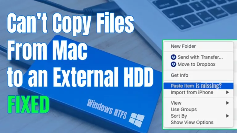 How to Troubleshoot Copying Files to an External Drive on a Mac 19