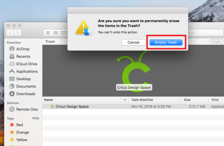 Troubleshooting Cricut Design Space Download Issues on Mac 3