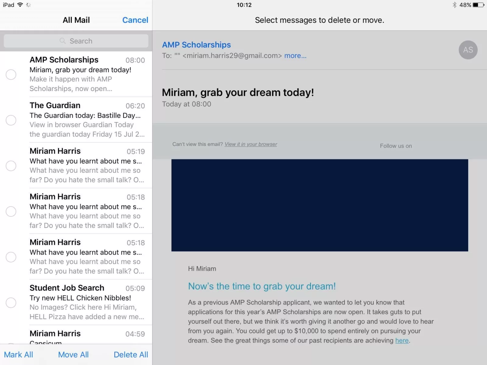 how to delete multiple emails in mail app mac