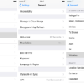 How to Manage Exception List on Your iPhone 7