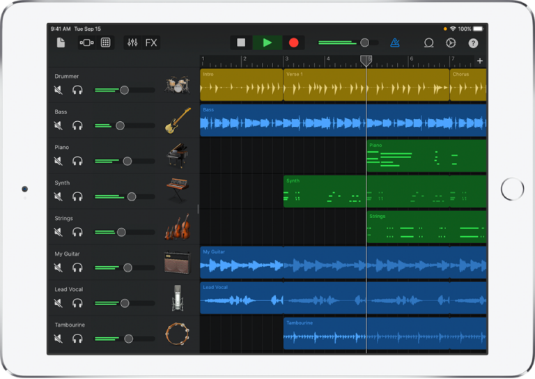 How to Export WAVs in GarageBand on iPad 13