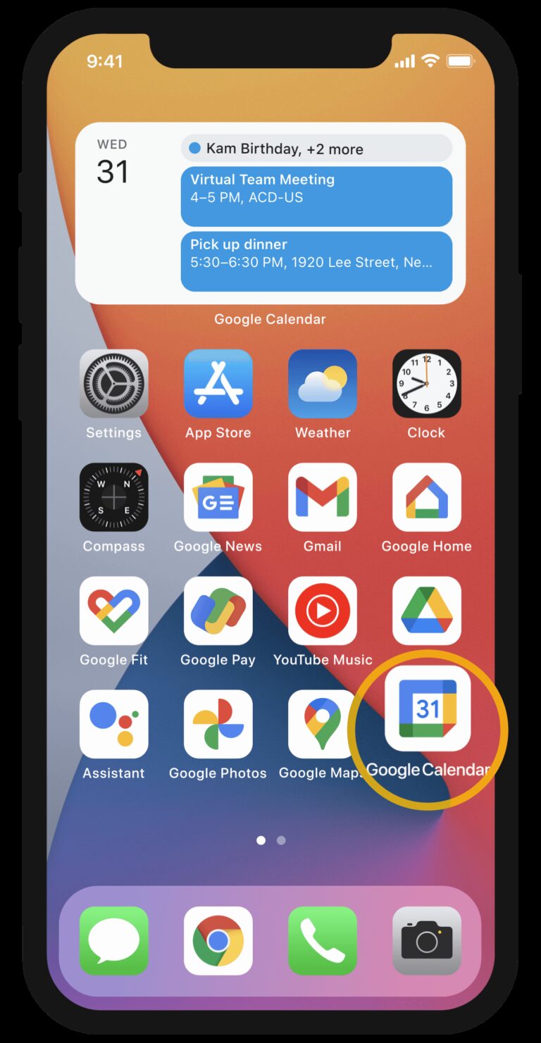 How to Search Google Calendar on iPhone 15