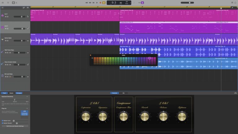 How To Change Track Color In Garageband 15