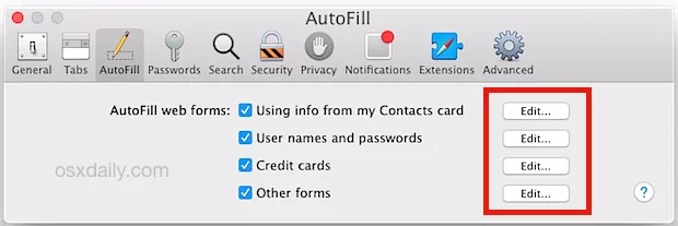 How To Edit Autofill On Mac 3
