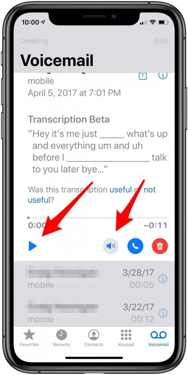 How To Find Voice Messages On iPhone 1