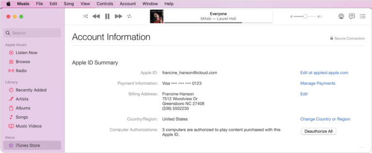 How to Access Account Menu on MacBook Air 15