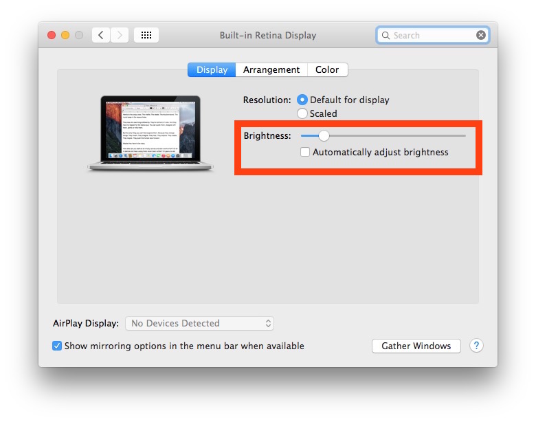 How to Adjust the Brightness of Your Mac Screen 1