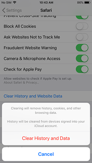 How to Clear Safari Cache on iPhone 7 11
