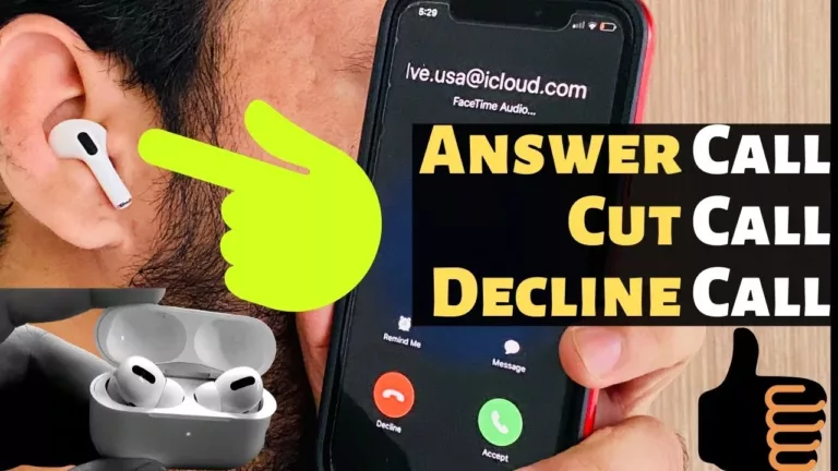 How to End Calls with AirPods 9