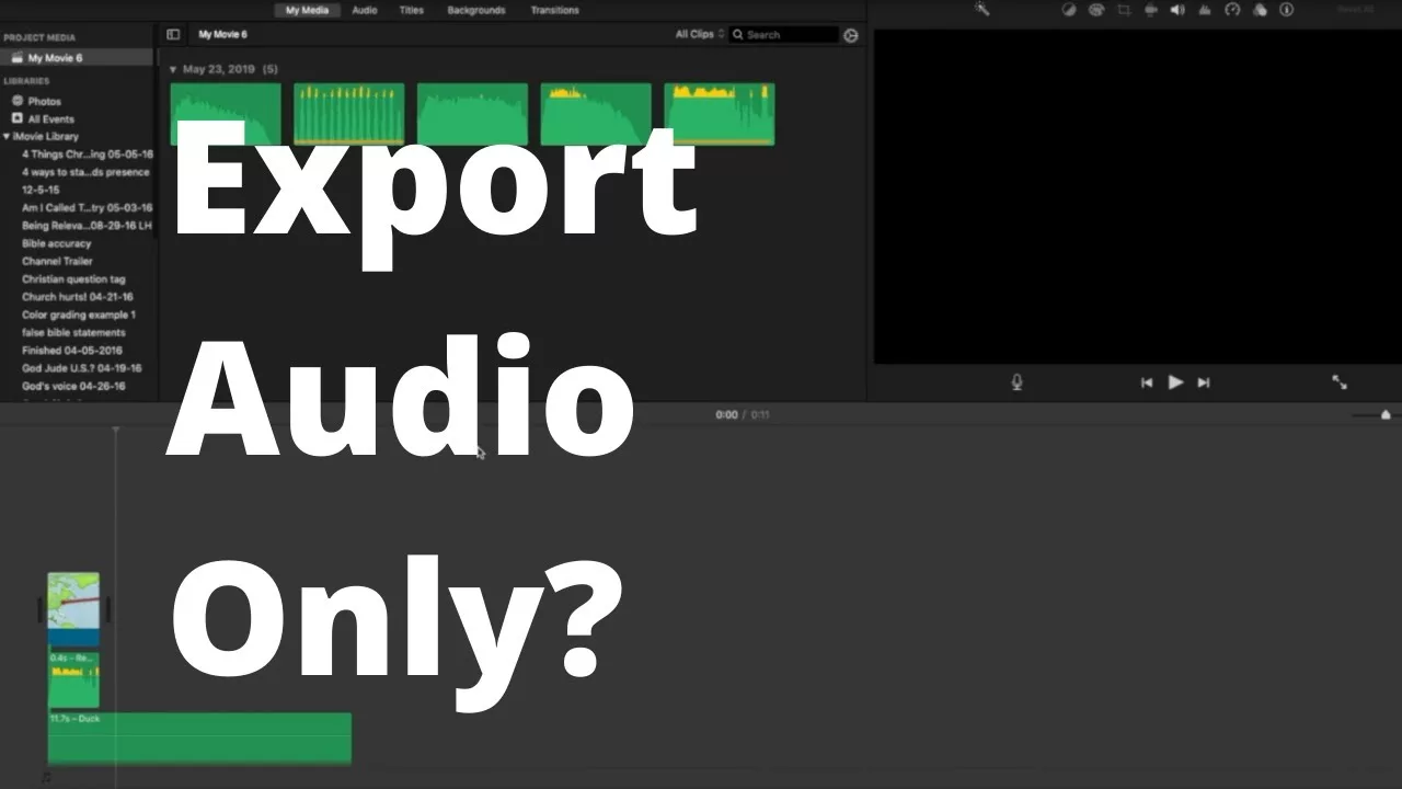 How to Export Audio from iMovie on iPhone or Mac DeviceMAG