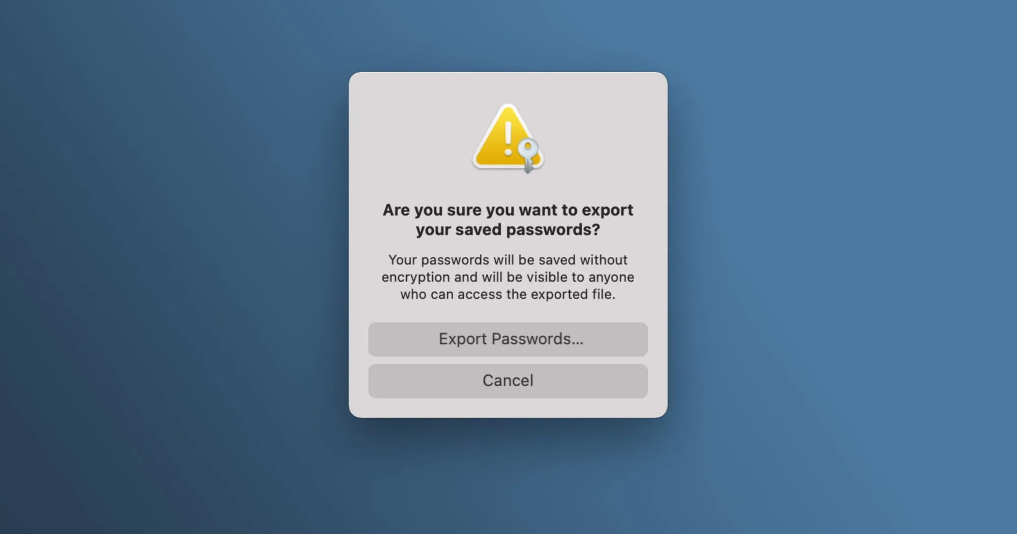 How to Export Passwords from Safari 1