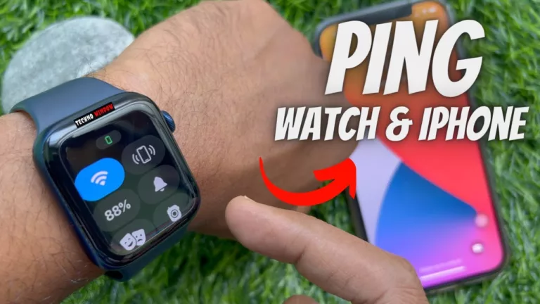 How to Ping Apple Watch with iPhone 9