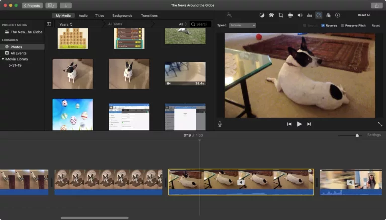 How to Reverse Your Video in iMovie App 9