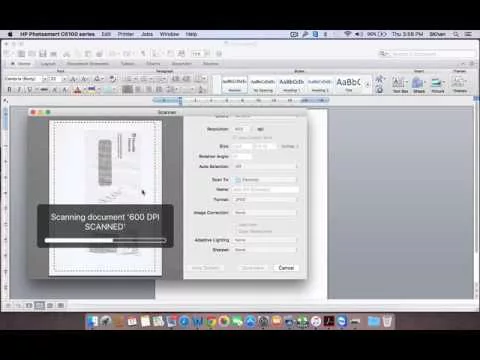 How to Scan Documents or Photos with 600DPI Scanner 9