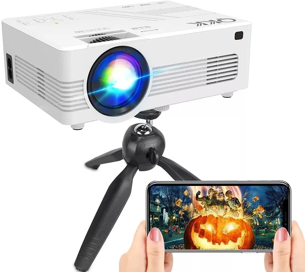 Unlock Your Full HD Viewing Experience with the QKK Mini Projector