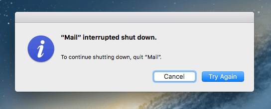 How to Fix Can't Quit Mail on Mac 2 How to Fix Can't Quit Mail on Mac 1