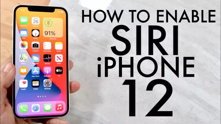 How to Start Using Siri On iPhone 12 7