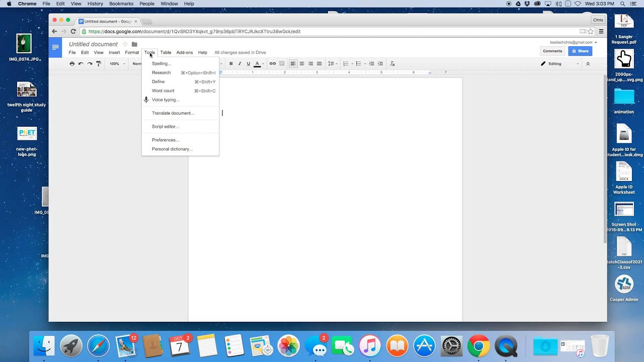 How to Type Voice on Mac with Google Docs 2 How to Type Voice on Mac with Google Docs 1