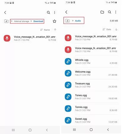 Where Do Saved Audio Messages Go 13