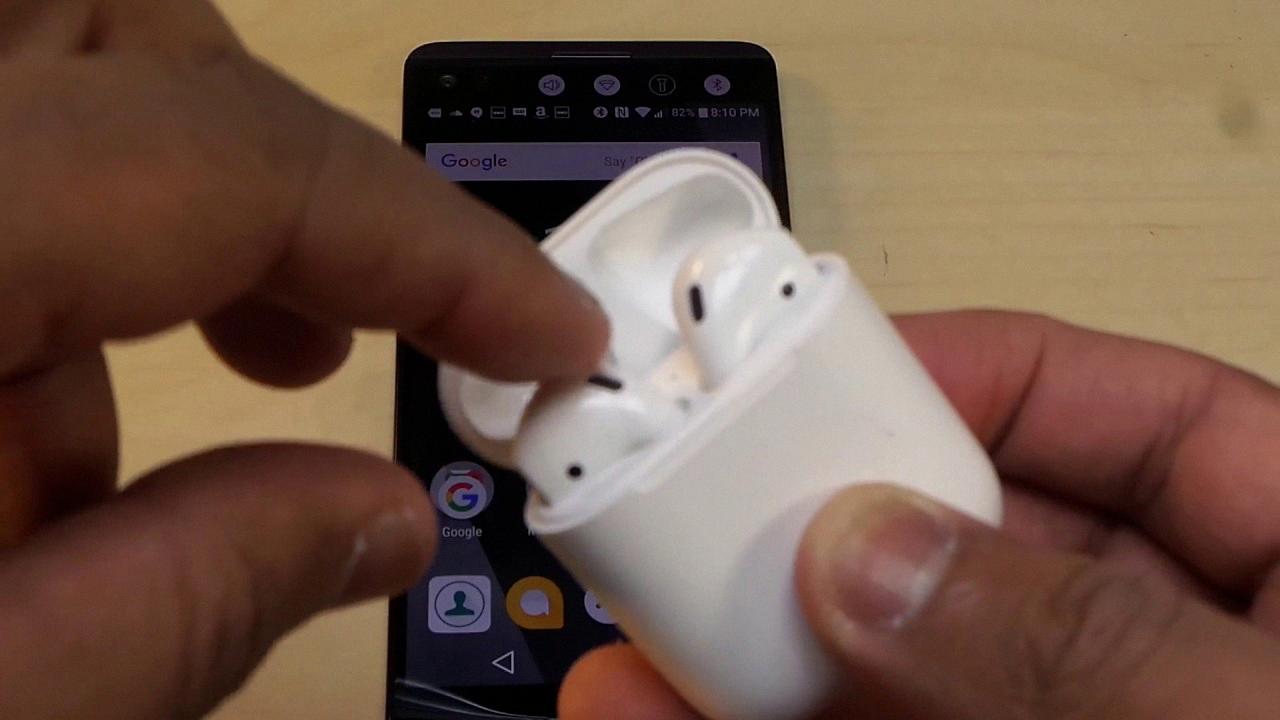 activate google assistant with airpods