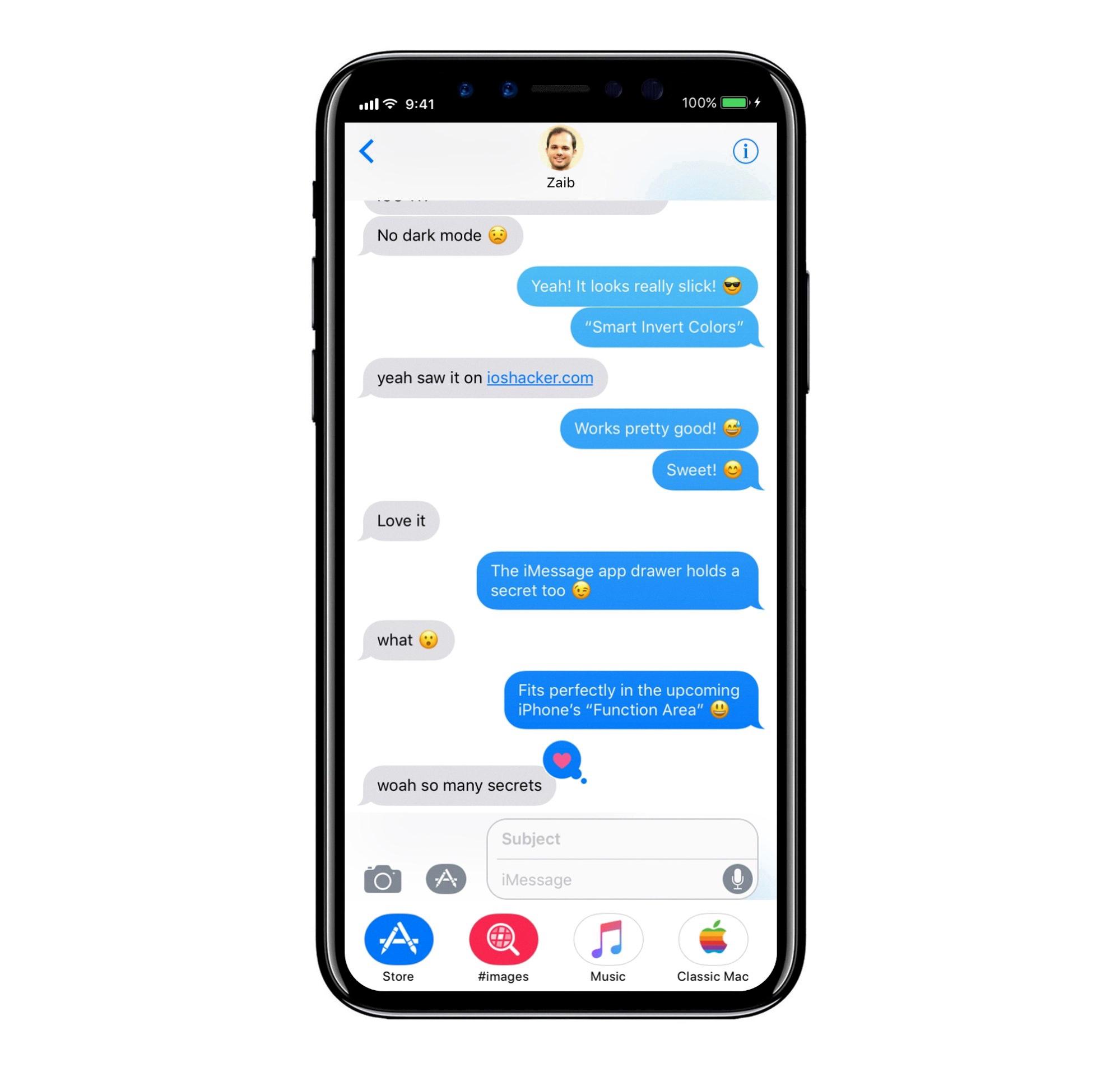 activate imessage iphone 8