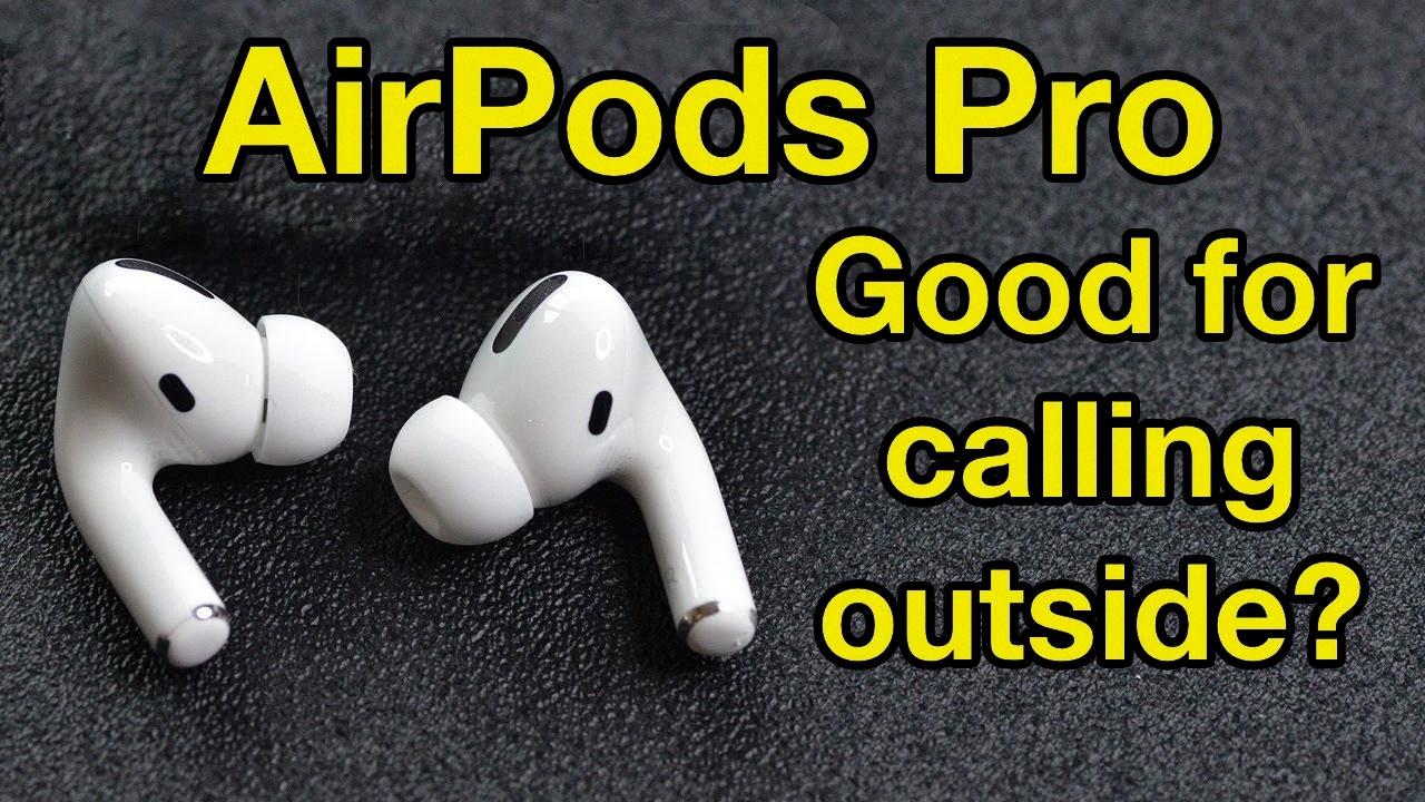 airpod pros microphone