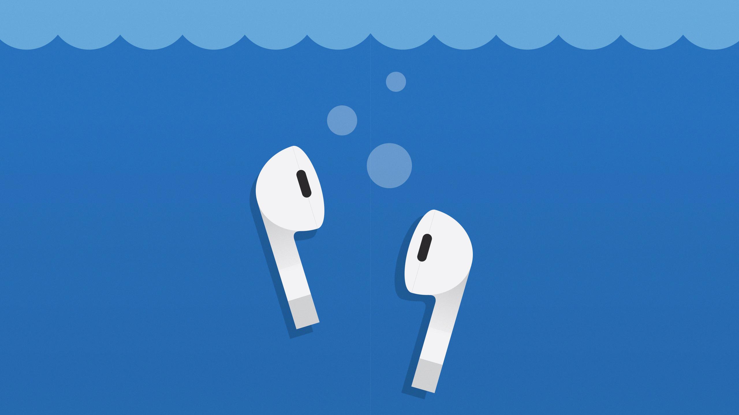 airpods pro beeping after water