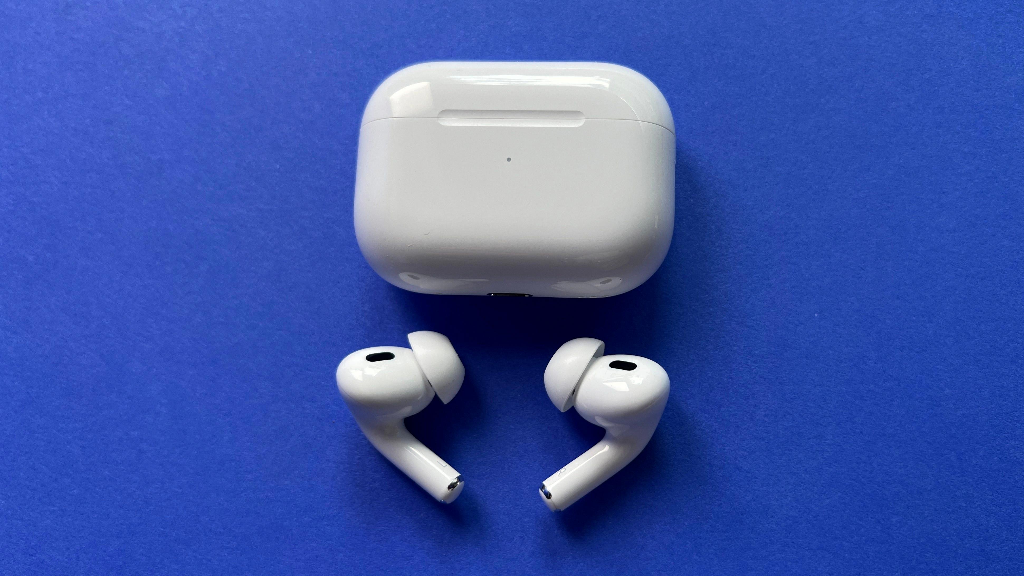 how to mute phone call with airpods