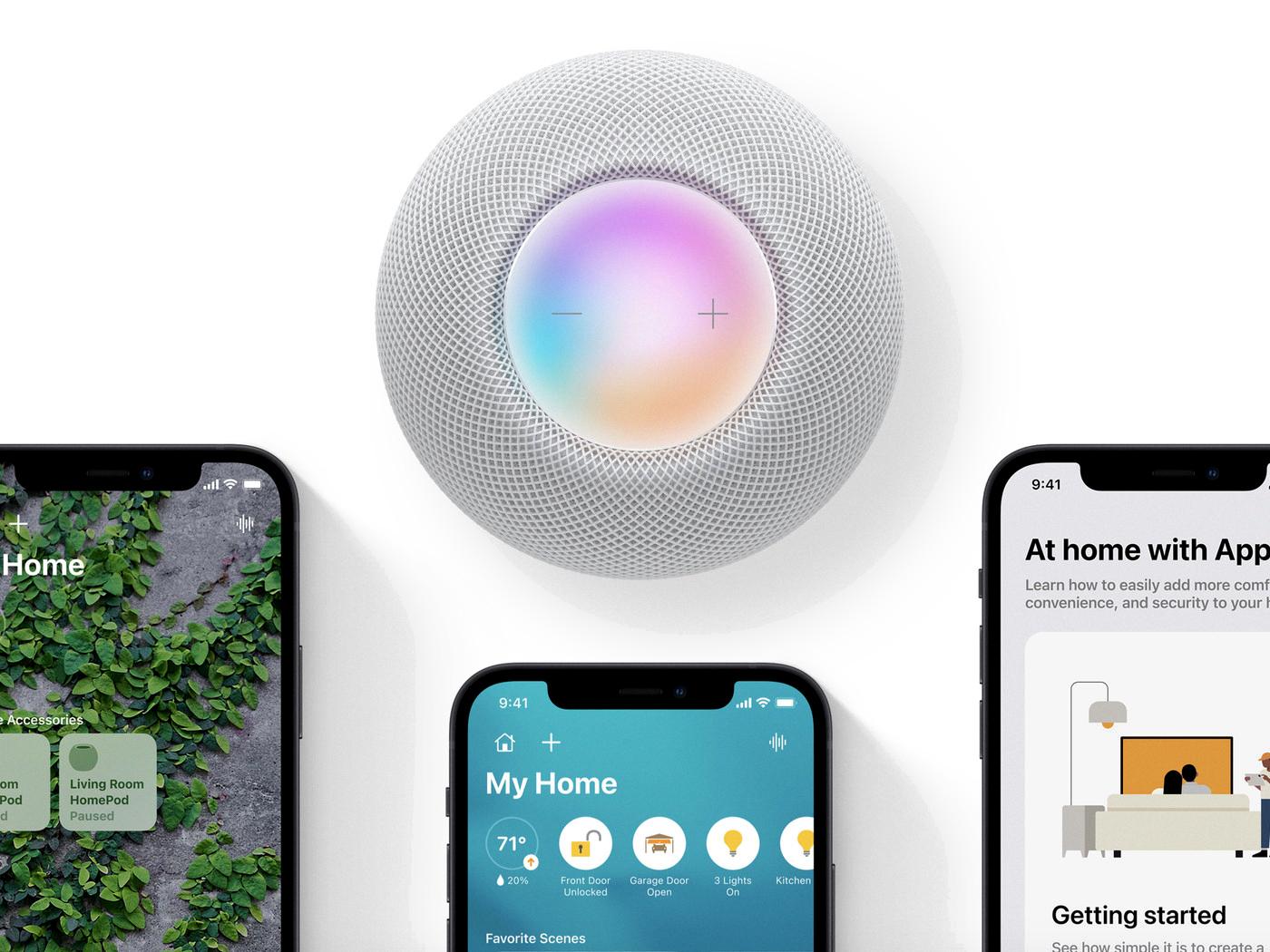 apple homepod mini hub