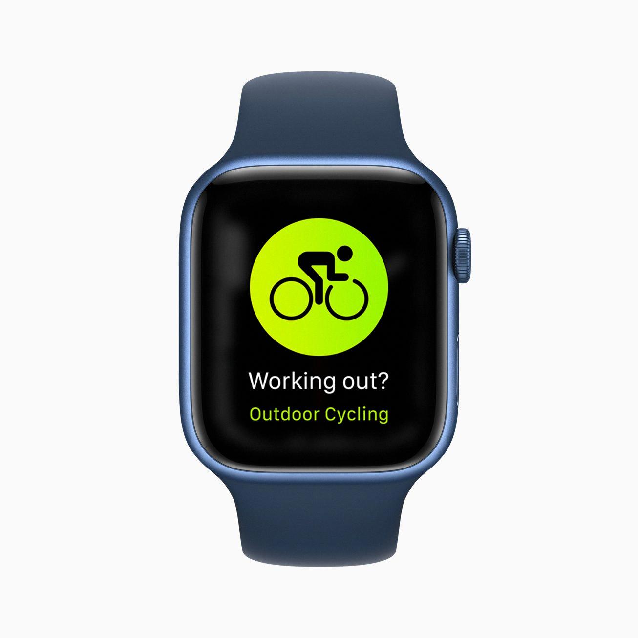 apple watch recumbent bike