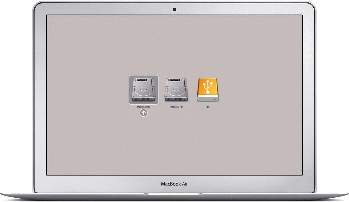 boot menu for macbook