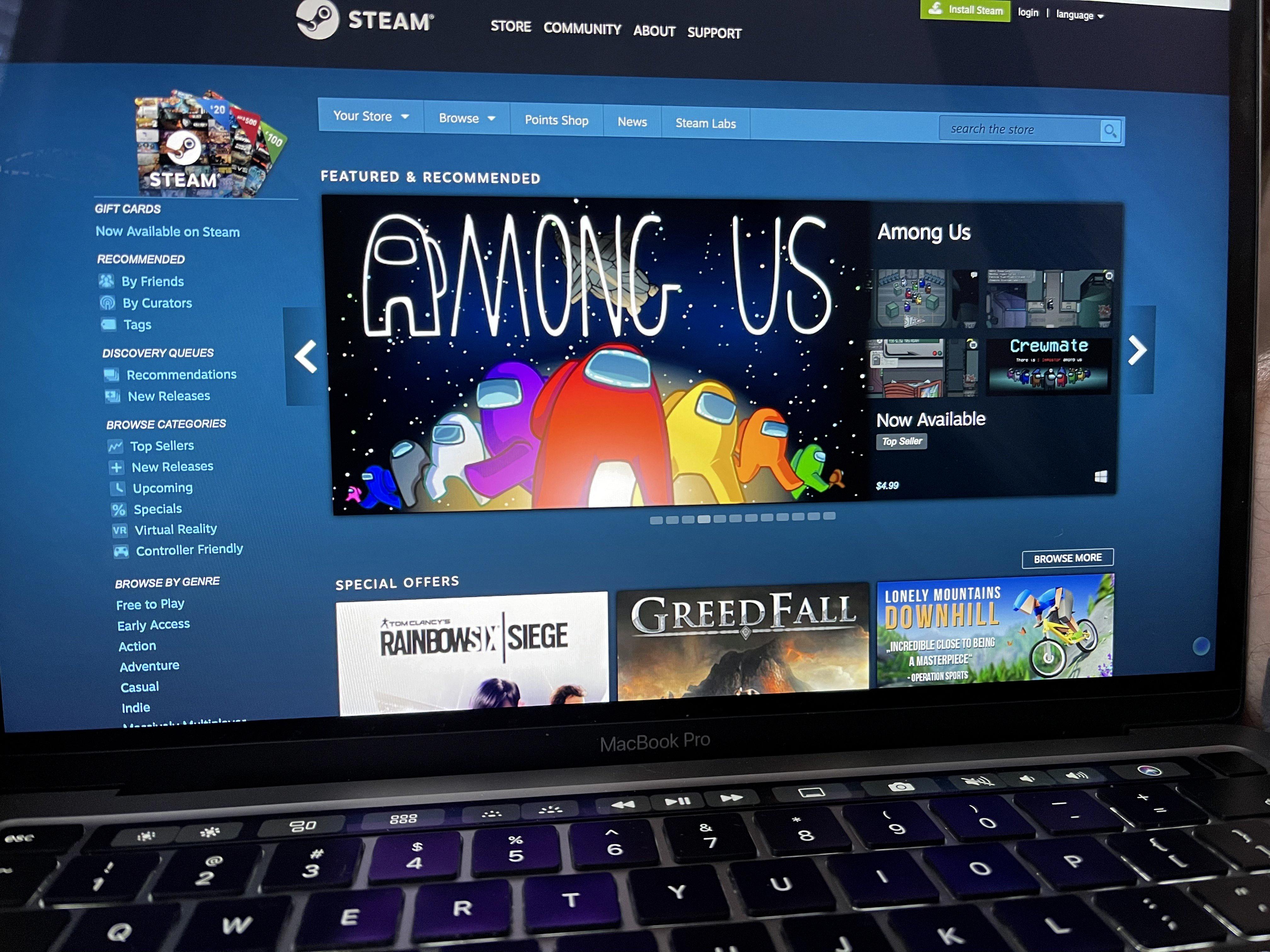 can you download steam on mac