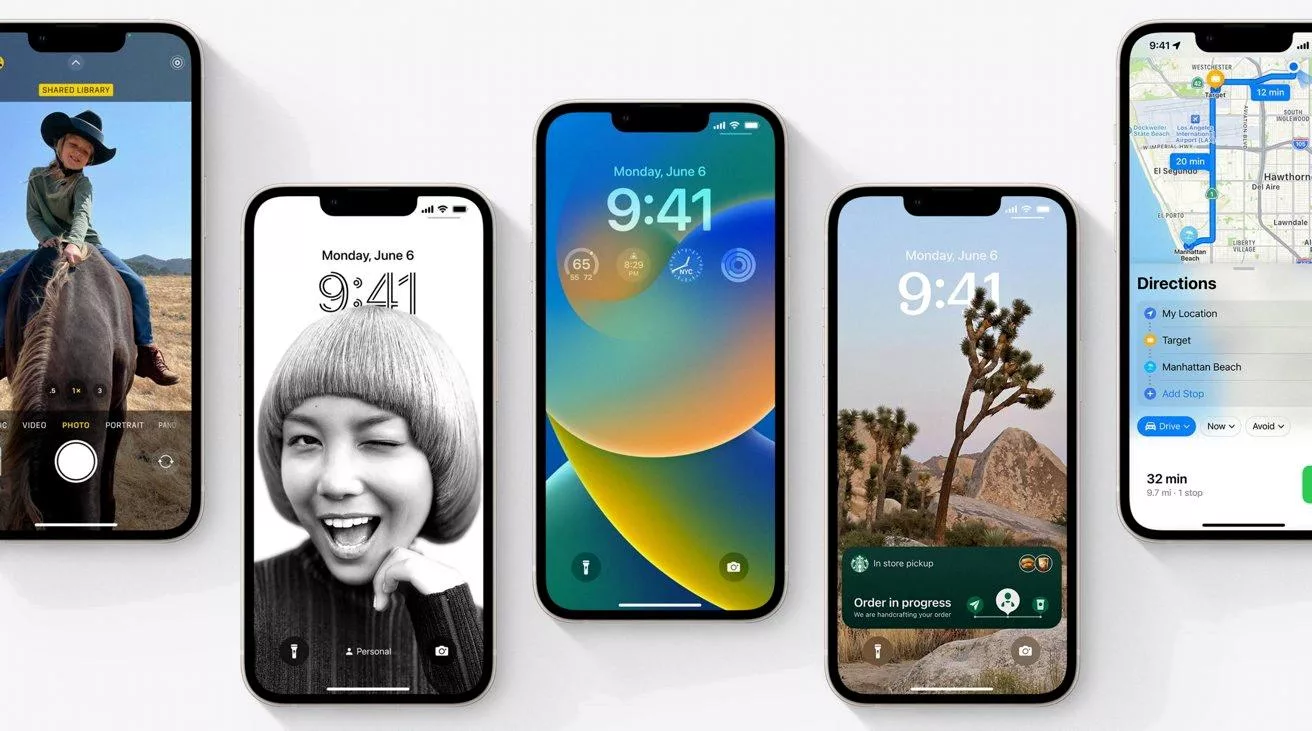 remove date time from iphone lock screen