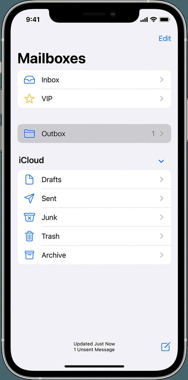how to change email password in iphone 6