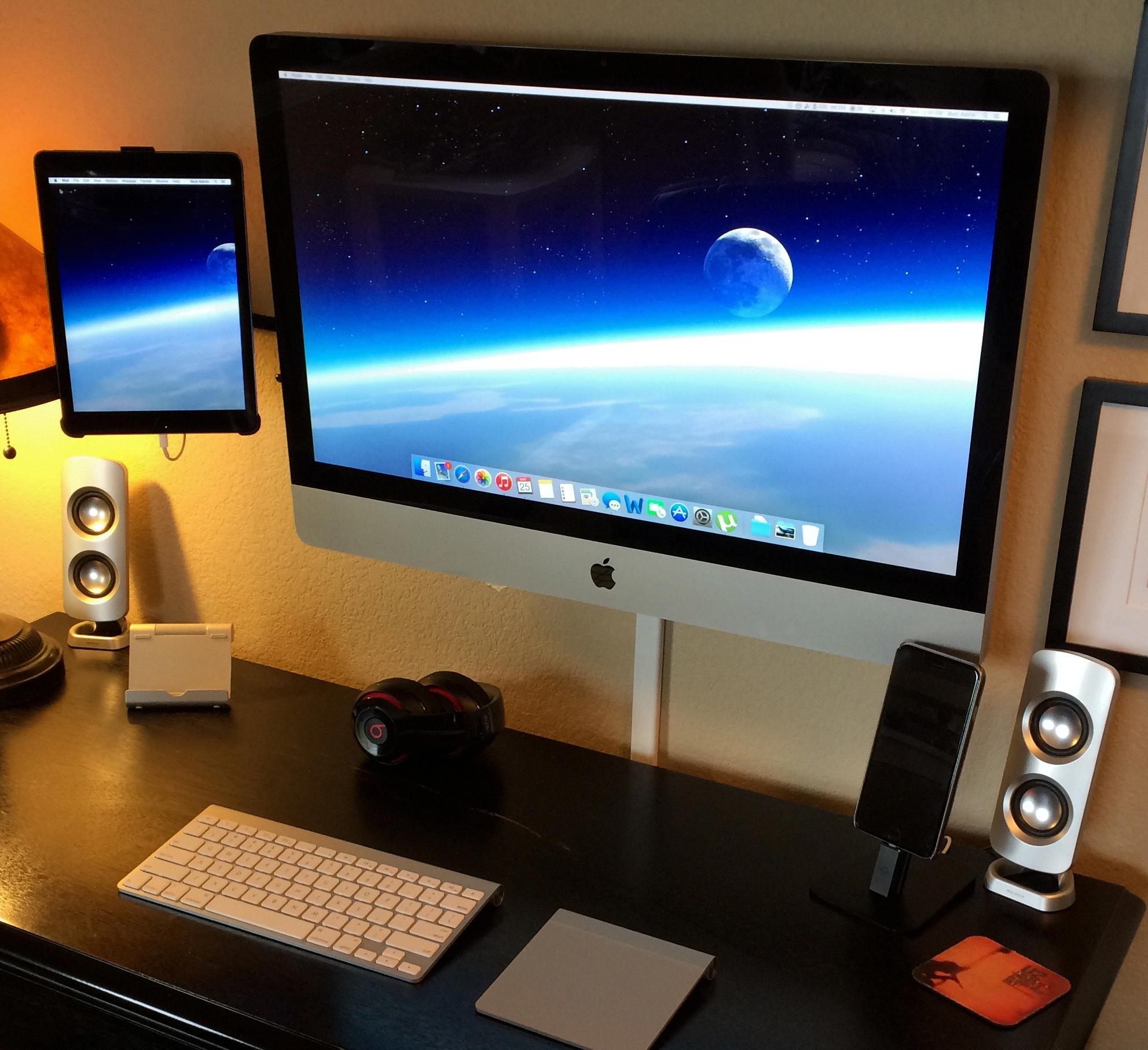 connect ipad to imac