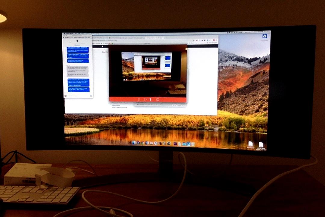 connect macbook air to lg monitor