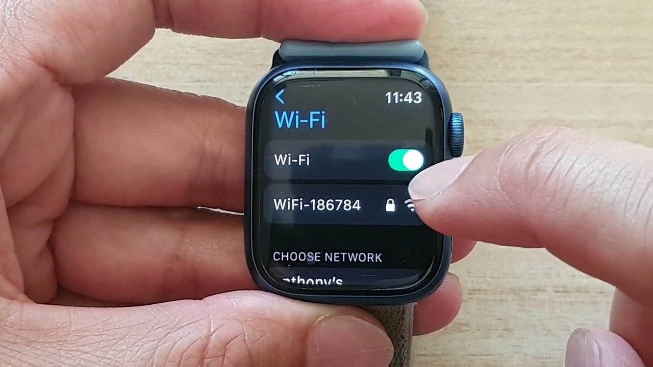 How to connect an unpaired apple watch to wifi clearance