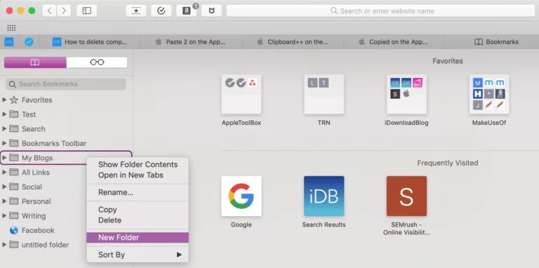 How to Copy Safari Bookmarks to a New Computer 17