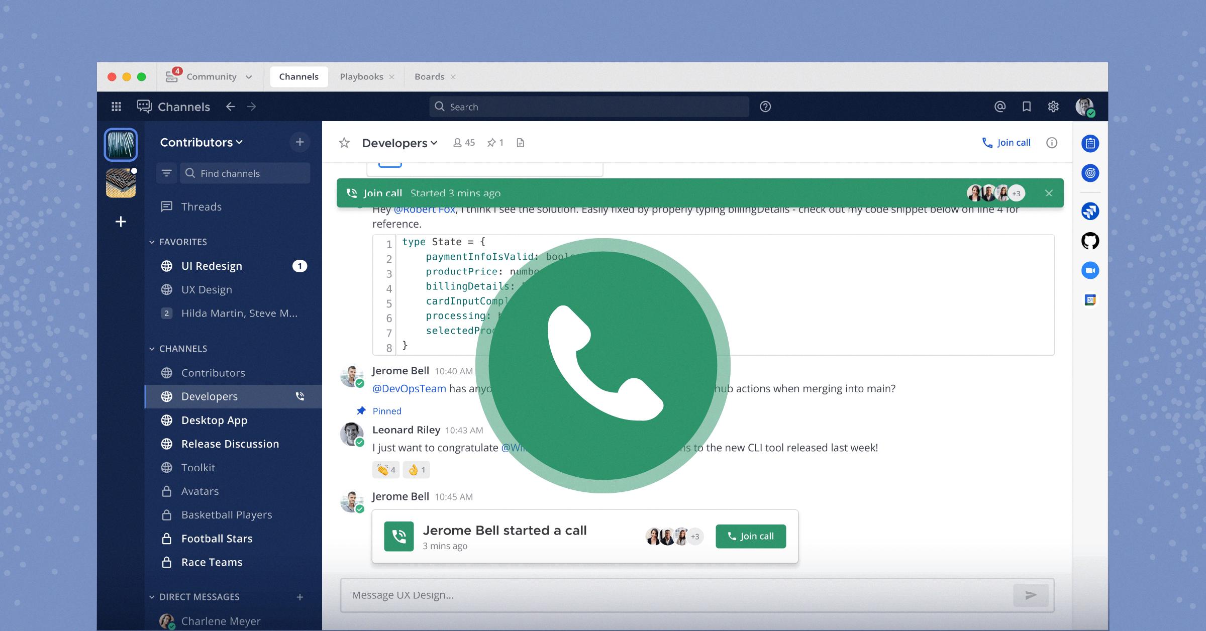 how to start discord call on phone