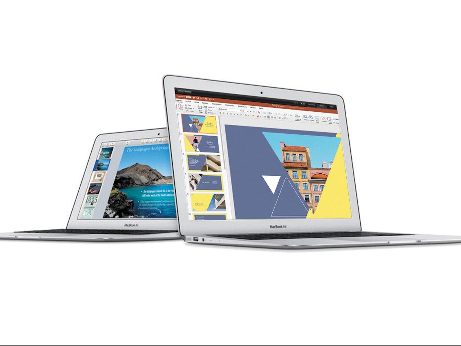 does macbook air support microsoft word