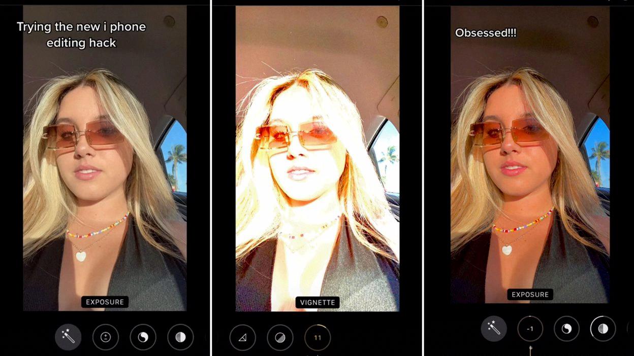 edit photos on iphone