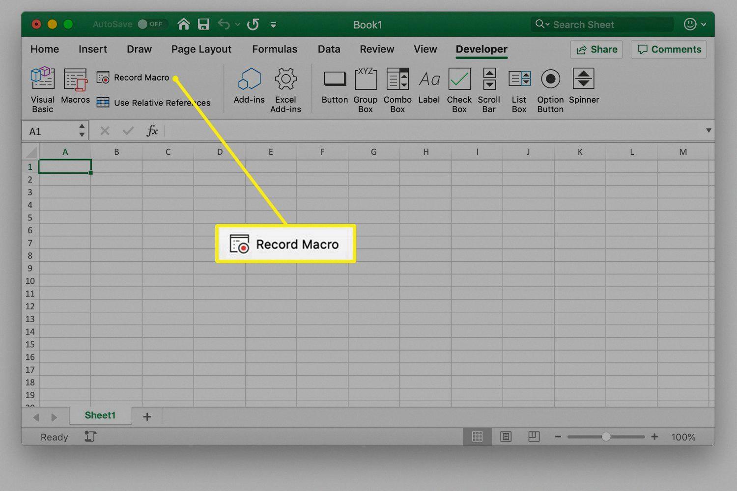 enable macros on excel mac